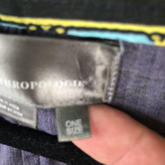 Anthropologie Kimono Cardigan Womens One Size Lemon Floral Boho Modal Lightweigh - Picture 13 of 16